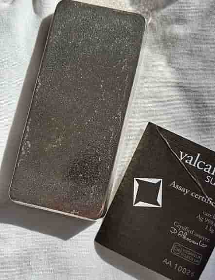 Valcambi Suisse 1 kg silver 999,0 tacka