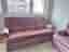 IKEA  soffgrupp 3-sits soffa + 2 fåtöljer rosa sammet