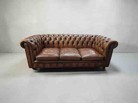 Superfin Chesterfield 3-sits soffa