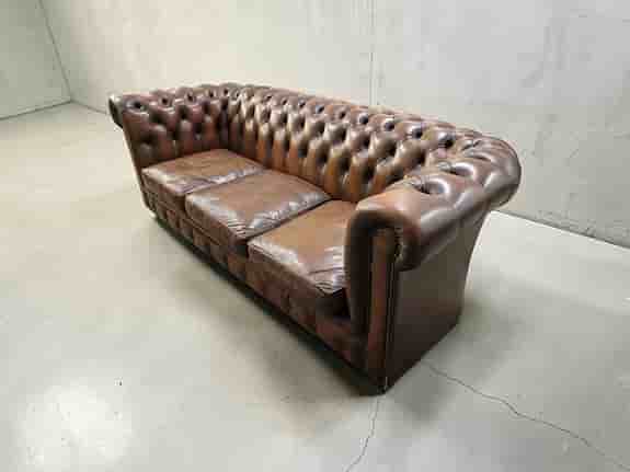 Superfin Chesterfield 3-sits soffa