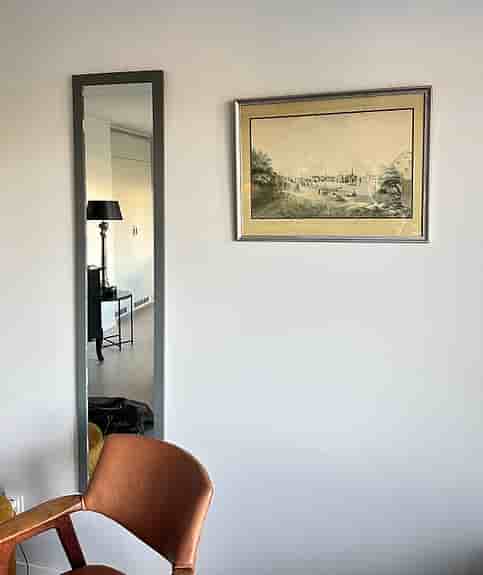 Vintage Tavla av Stockholm Johan Fredrik Martin Tryck