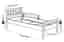 IKEA barnsäng med sängskydd 165x77 vit