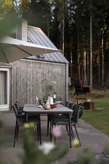 Vedeldad pizzaugn och grill i cortenstål