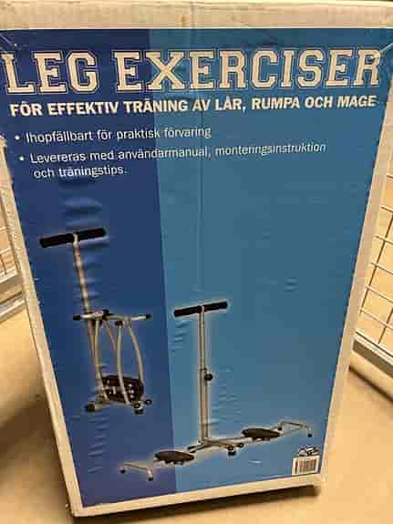 Leg Exerciser träningsmaskin för ben, rumpa och mage
