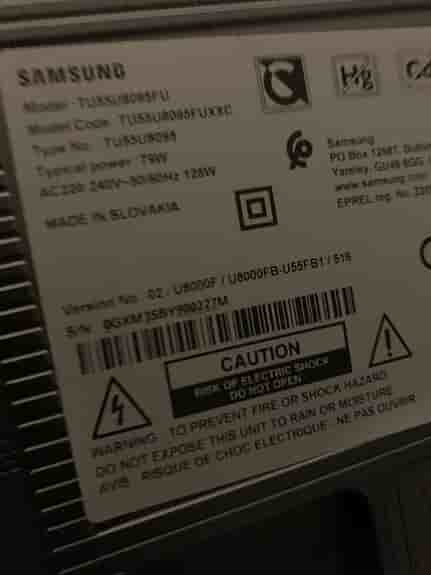 Ny Samsung Crystal UHD 55" TV