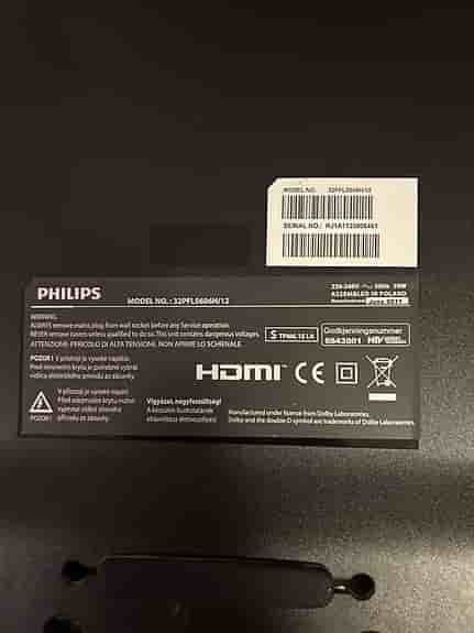 Philips 32PFL5606H 32" LED-TV med HDMI och USB