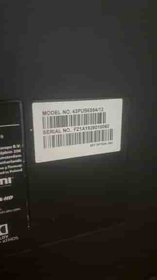 Philips 43PUS6554 43" Smart Tv