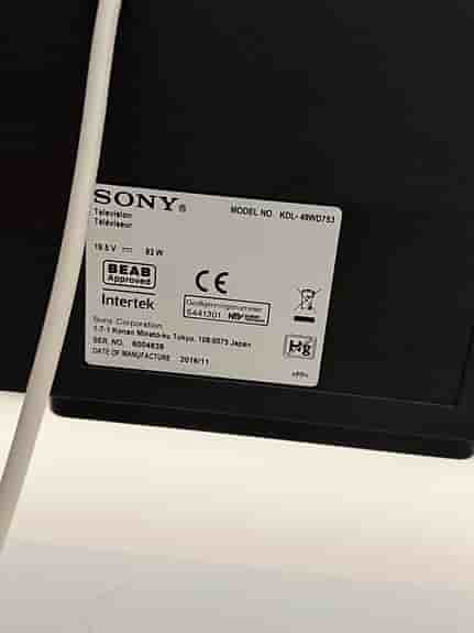 Sony led TV 49”