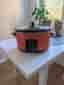 Oanvänd Slowcooker (3,5L) – Snygg retro-orange