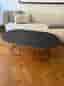 Muuto Airy Coffee Table Large – svart soffbord design Cecilie Manz