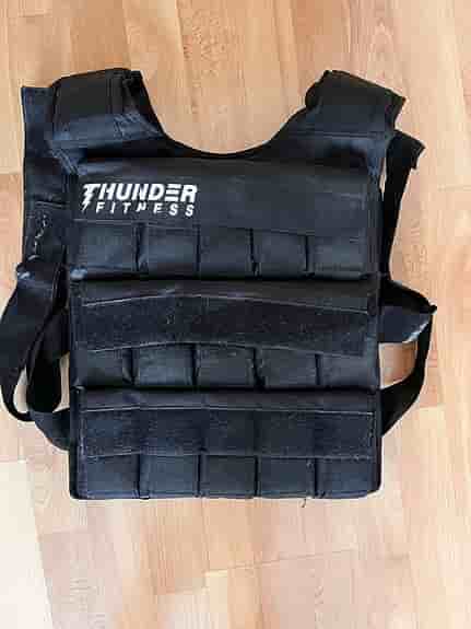 Thunder Fitness viktväst svart- 20 kg