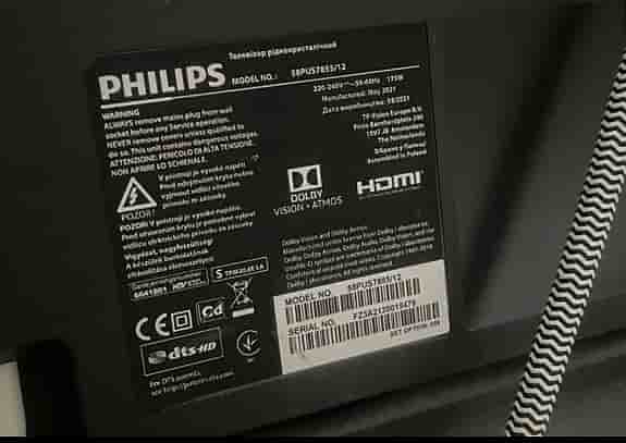 Philips 58" 4K Smart-TV med Ambilight (2021)"