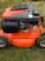 Husqvarna gräsklippare bensin orange