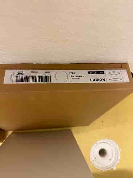 IKEA NORDLI byrå med 2 lådor ny i kartong