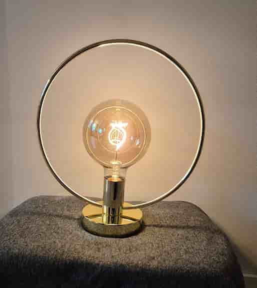 Inredningslampa inkl glödlampa