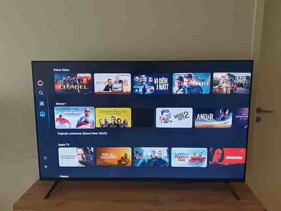 Samsung smart TV 65 tum svart
