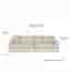 Bolnuevo 4-sitssoffa beige