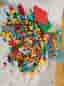Huge bag of duplo, many other toys, cars, books and teddy bears, kitchen (free)