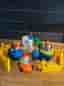 Fisher-Price Little People byggarbetsplats med bilar och figurer
