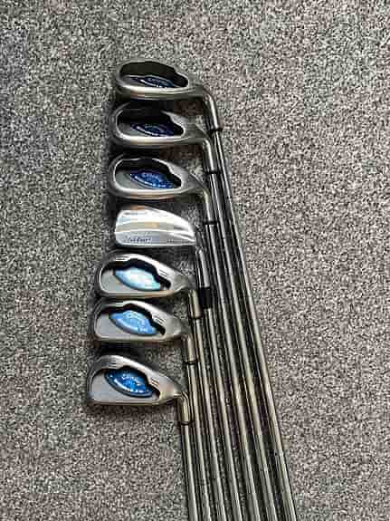 Callaway Big Bertha X-16 järnklubbor + TaylorMade R5 driver golfklubbor