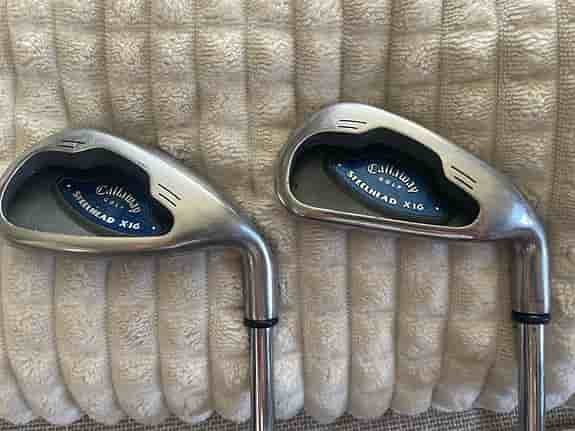 Callaway Big Bertha X-16 järnklubbor + TaylorMade R5 driver golfklubbor