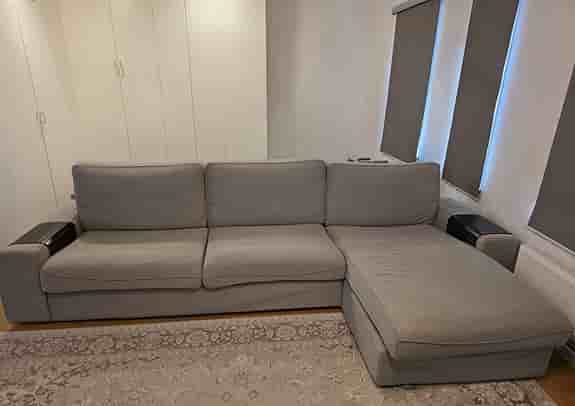 4-sits L-formad soffa i absolut nyskick!