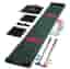 GoSports Golf Putter Game puttingmatta med klubbor och bollar