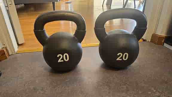 Kettle bells från Rusta