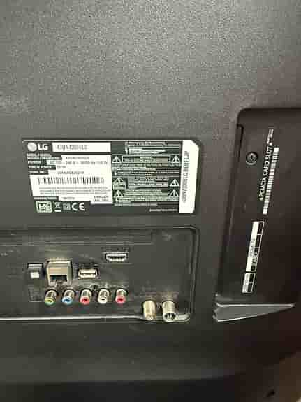 LG 43” smart TV