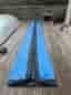 Blå airfloor / airtrack 2x8m med pump och skydd.