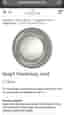 Astro Strasbourg rund spegel silver