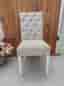 Vackra off- white matbords stolar
