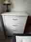 IKEA HEMNES byrå – 4 lådor – vitbets – fint skick