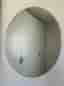 2 runda speglar en svart en guld 85 cm diameter