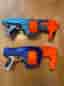 Nerf leksaksvapen paket med flera blasters