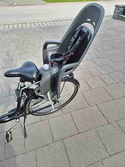 Hamax Zenith cykelsits för barn 22 kg grå