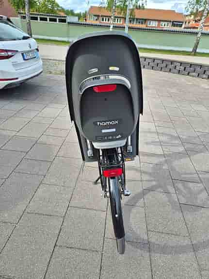 Hamax Zenith cykelsits för barn 22 kg grå