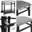 Helt ny grillvagn pizzaugn bord vagn bordsgrill avlastning bord
