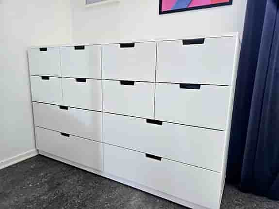 Ikea Nordli byrå B 160 D 47 H 99