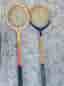 2st Squash racket + nytt tennisrack.