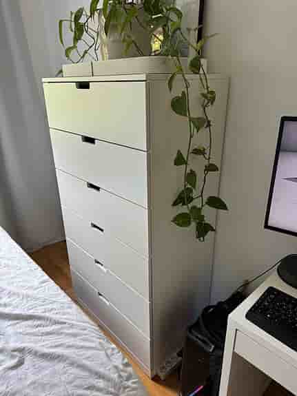 IKEA NORDLI Byrå 6 lådor