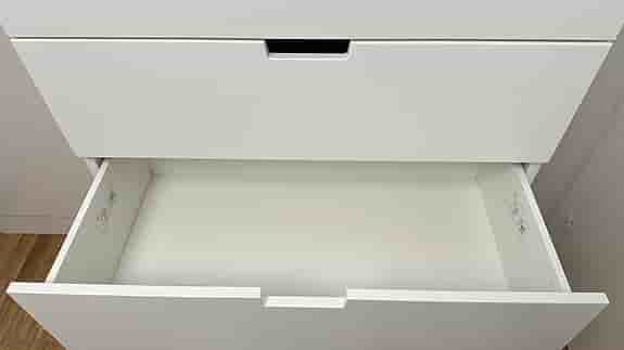 NORDLI Byrå med 6 lådor. NORDLI Chest of 6 drawers-80x145 cm
