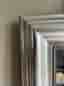 IKEA spegel med bred silverram