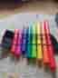 Boomwhackers rytmrör set flerfärgade