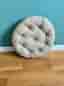 H&M Home stolsdyna sittdyna sittkudde beige rund