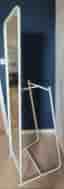 IKEA KNAPPER Golvspegel, vit (48x160 cm)