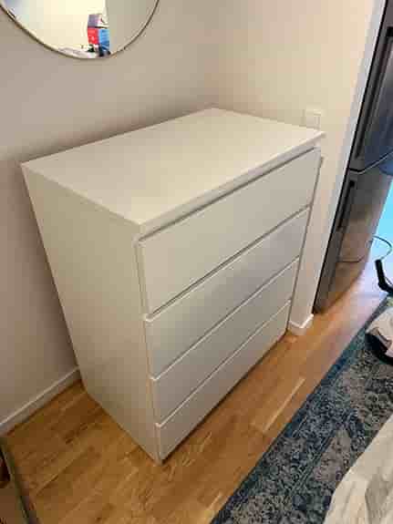 Ikea malm byrå 4 lådor