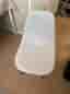 4x Vitra Eames plaststol vit med metallben