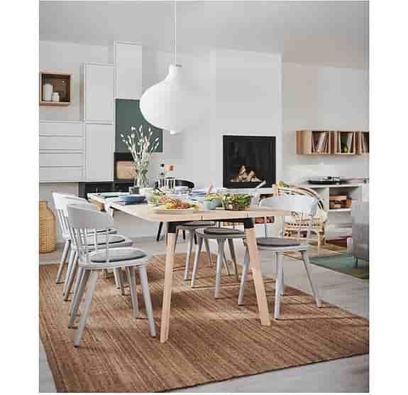 NY IKEA LOHALS matta natur 200x300