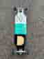 Madrid longboard med teal hjul